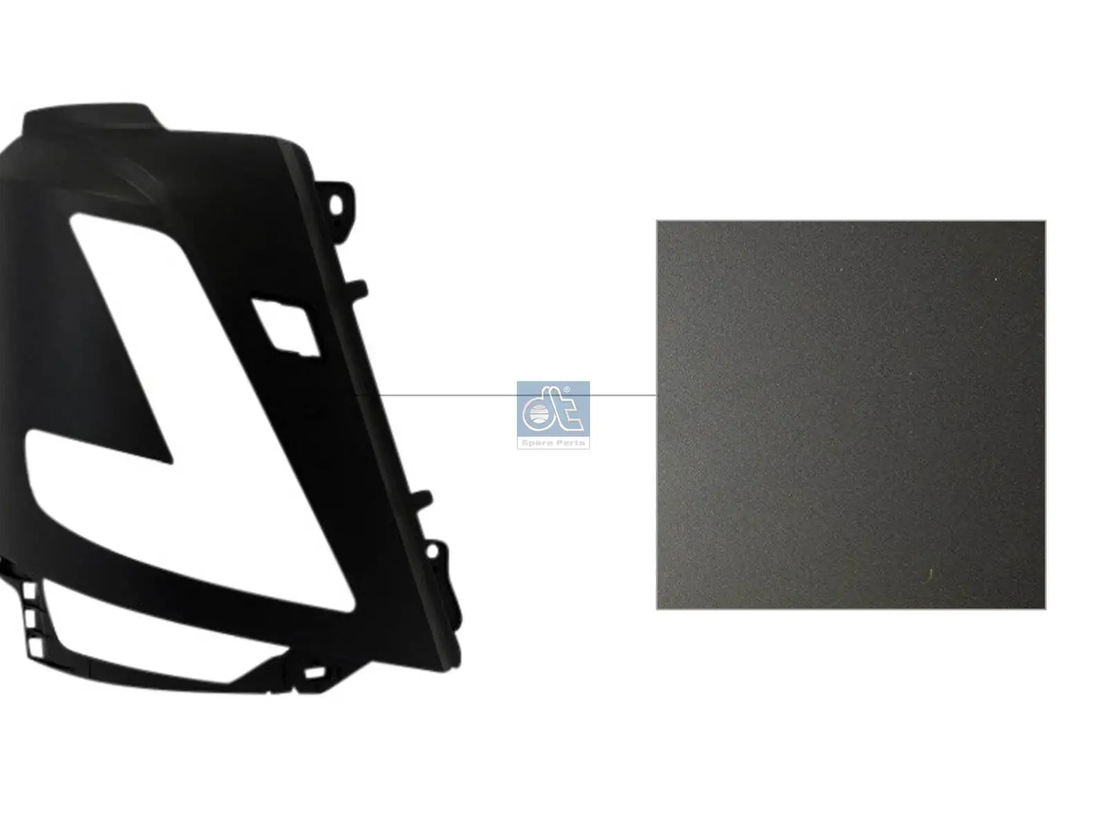 DT Spare Parts 2.00027 Housing, headlight