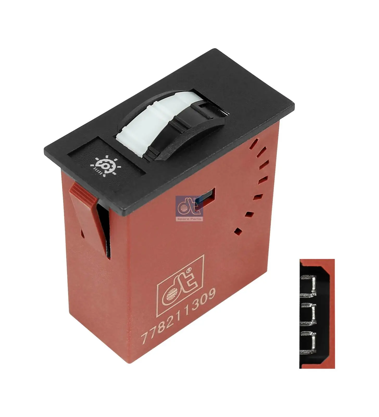 DT Spare Parts 3.33380 Switch, headlight