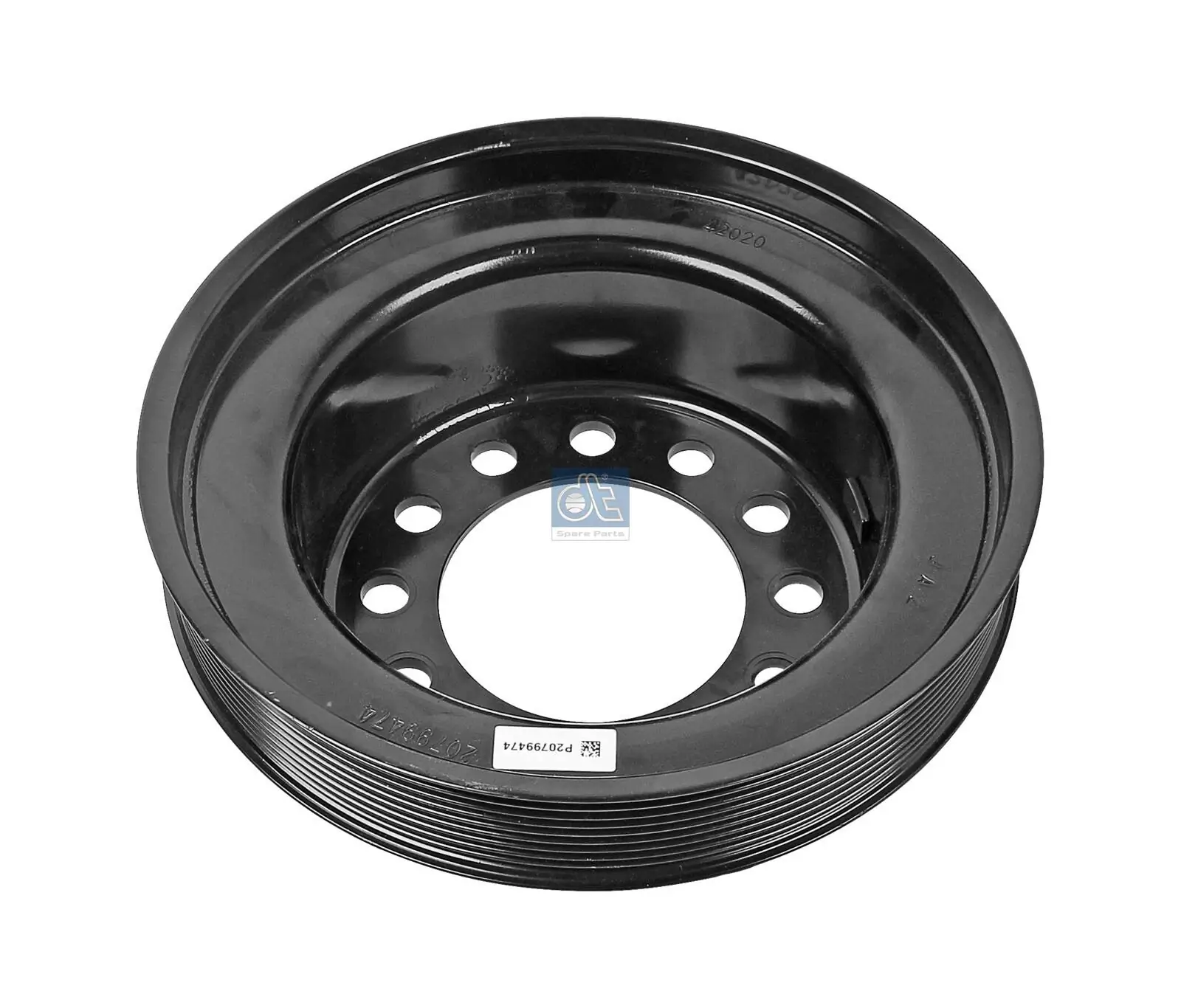 DT Spare Parts 2.15493 Tensioner Pulley, V-ribbed belt