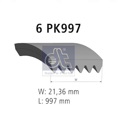 V-Ribbed Belt 4.81104