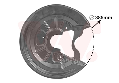 Splash Guard, brake disc 7623373