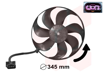 Fan, engine cooling 5888744
