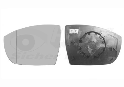 Mirror Glass, exterior mirror * HAGUS * 1869837