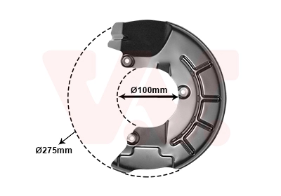 Splash Guard, brake disc 5829371