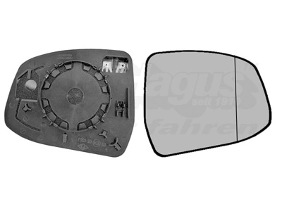 Mirror Glass, exterior mirror * HAGUS * 1866838