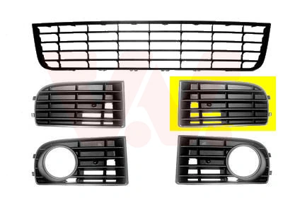 Ventilation Grilles, bumper ** Equipart ** 5894591