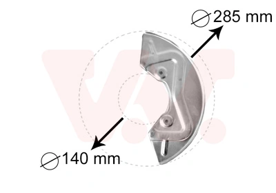 Splash Guard, brake disc 5826371