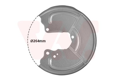 Splash Guard, brake disc 1754373