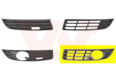 Ventilation Grilles, bumper ** Equipart ** 5839593