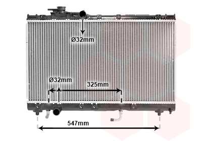Radiator, engine cooling 53002350