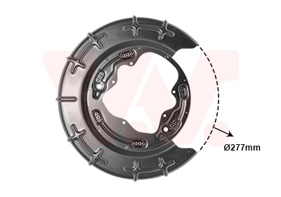 Splash Guard, brake disc 8207374