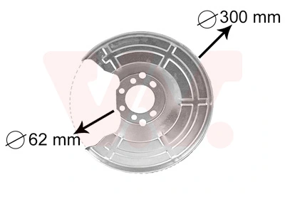 Splash Guard, brake disc 3745371