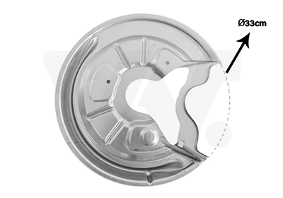 Splash Guard, brake disc 7622374