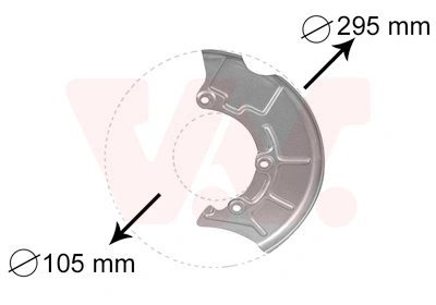 Splash Guard, brake disc 5888371