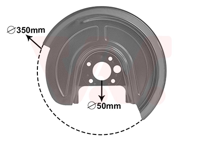 Splash Guard, brake disc 5892373