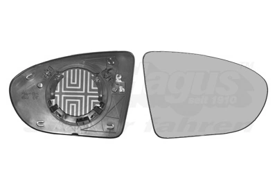 Mirror Glass, exterior mirror * HAGUS * 3388838