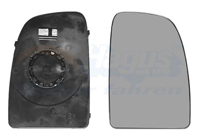 Mirror Glass, exterior mirror * HAGUS * 1651838