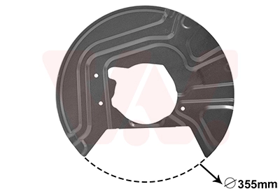 Splash Guard, brake disc 0680371