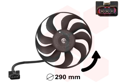 Fan, engine cooling 5888745