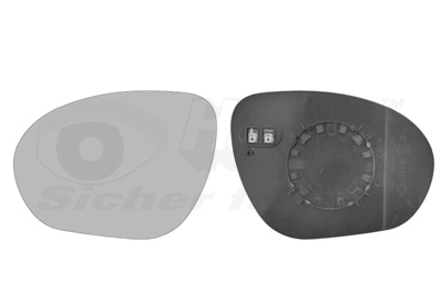 Mirror Glass, exterior mirror * HAGUS * 3380837