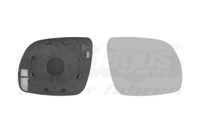 Mirror Glass, exterior mirror * HAGUS * 7625832