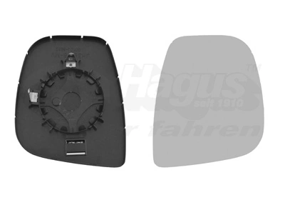 Mirror Glass, exterior mirror * HAGUS * 0906838