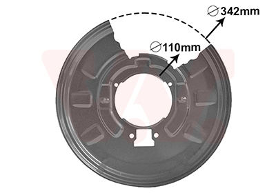 Splash Guard, brake disc 0649373