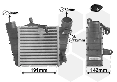 Charge Air Cooler *** IR PLUS *** 58004213