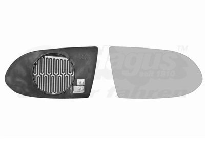 Mirror Glass, exterior mirror * HAGUS * 3790838