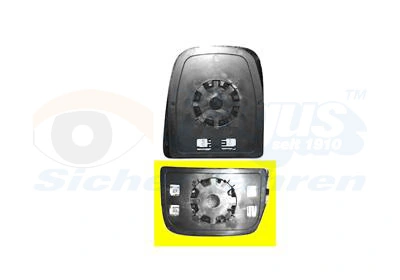 Mirror Glass, exterior mirror * HAGUS * 2815836