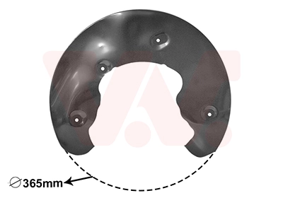 Splash Guard, brake disc 0327372