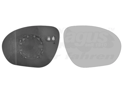 Mirror Glass, exterior mirror * HAGUS * 3380838