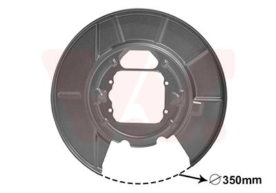 Splash Guard, brake disc 0685373