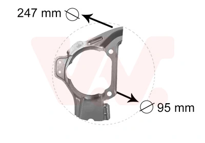 Splash Guard, brake disc 1754372