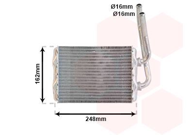 Heat Exchanger, interior heating 43006220