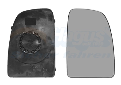 Mirror Glass, exterior mirror * HAGUS * 1651834