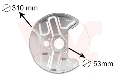 Splash Guard, brake disc 5994372