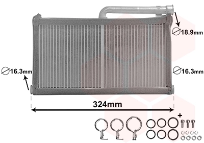 Heat Exchanger, interior heating *** IR PLUS *** 03006296