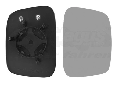 Mirror Glass, exterior mirror * HAGUS * 5896838