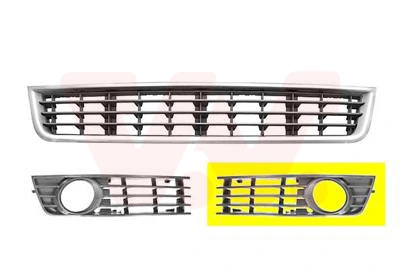 Ventilation Grilles, bumper ** Equipart ** 0325591