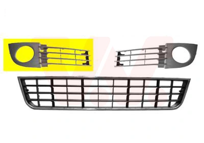 Ventilation Grilles, bumper ** Equipart ** 0317594