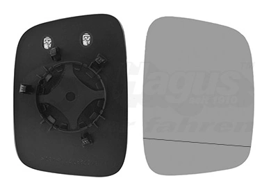 Mirror Glass, exterior mirror * HAGUS * 5896836