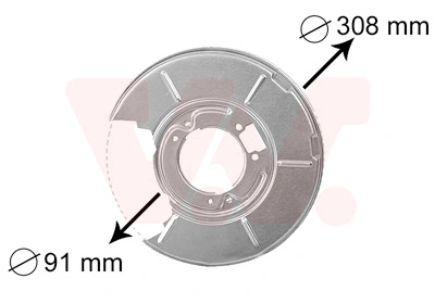Splash Guard, brake disc 0646374