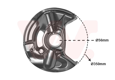Splash Guard, brake disc 3029372