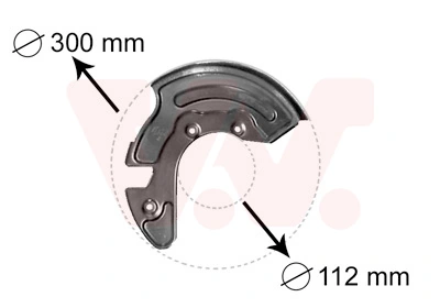 Splash Guard, brake disc 0323371