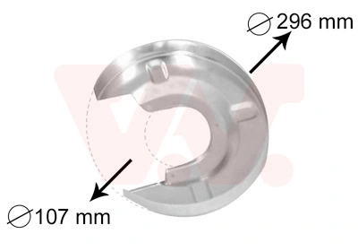 Splash Guard, brake disc 5874373