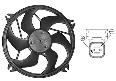 Fan, engine cooling 0904746