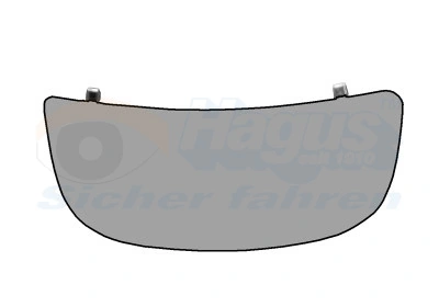 Mirror Glass, exterior mirror * HAGUS * 4394833