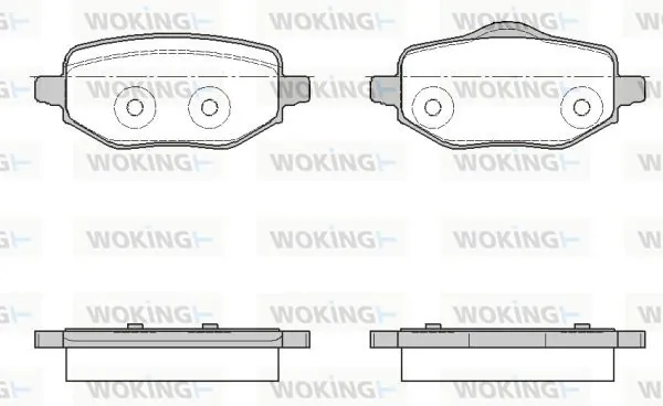 Brake Pad Set, disc brake P18523.00
