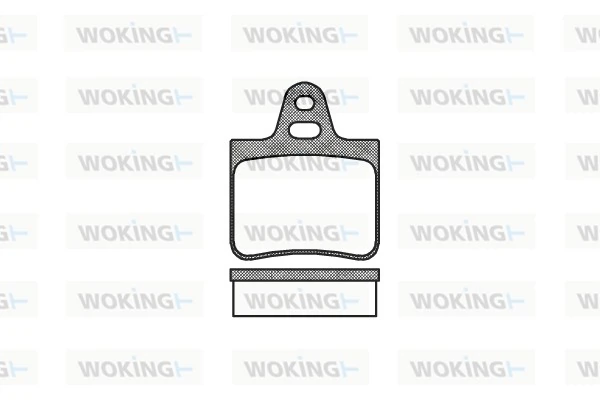 Brake Pad Set, disc brake P0023.00